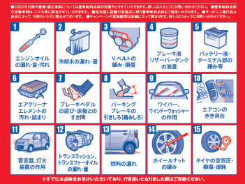 愛車無料点検実施中です　('◇')ゞ☆